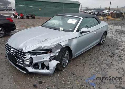 2018 Audi A5 2.0T Premium из США, поврежденный, VIN WAUYNGF59JN017431